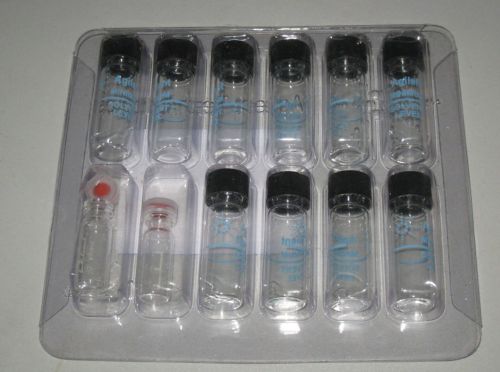 10pcs 4ML Agilent HP 07673-80090 Bottles with Top Cap Vials #V09-5