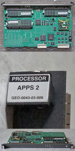 INET GEOPROBE GEO-0043-03-006 REV Y PWA APPS II PROCESSOR