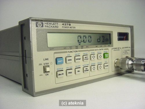 HP Agilent 437B RF Digital Power Meter 100kHz to 110 GHz