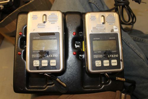 SET OF 2 INDUSTRIAL SCIENTIFIC LTX310 SAMPLER WITH CHARGER