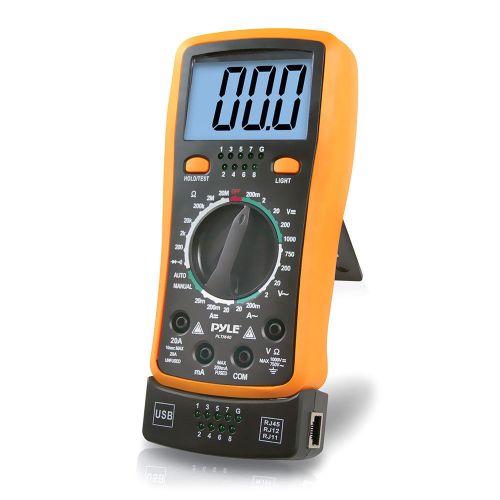 New pltm40 lcd multimeter ac  dc  volt  current resistance  transistor &amp; range for sale