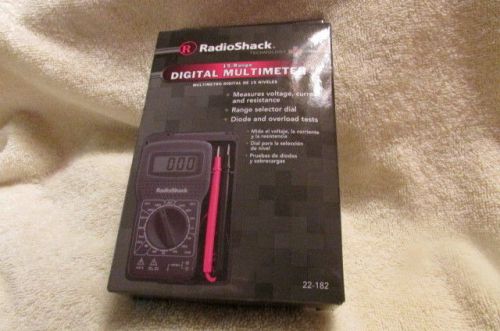 Radio Shack 15 Range Digital Multimeter-NEW