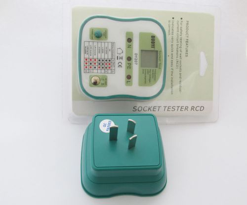 1pc NEW DUOYI DY207 Electrical Socket Tester RCD Plug AU/NZ/CN Australia Version