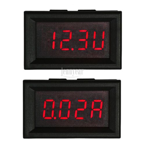 0-10A Ammeter DC 4.5-30V Voltmeter Digital Voltage Current Ampere Panel Meter