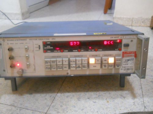 Rohde &amp; Schwarz Vector Network Analyzer ZPV WORKING