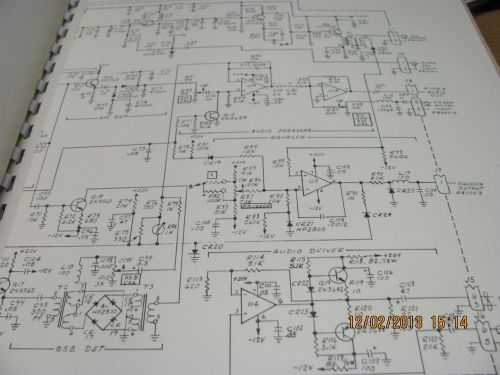 CUSHMAN MANUAL 317: High Sensitivity FM/AM/SSB Monitor - Instruct schems #19735