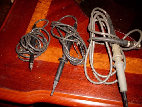 Lot of 3 oscilloscope probes