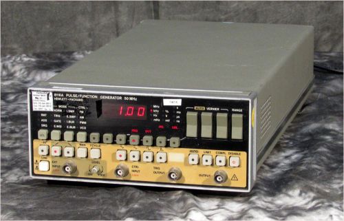 HP 8116A PULSE/FUNCTION GENERATOR