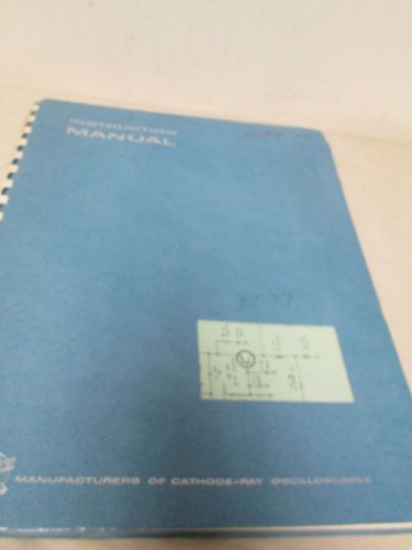 TEKTRONIX TYPE 3T77 SAMPLING SWEEP UNIT INSTRUCTION MANUAL