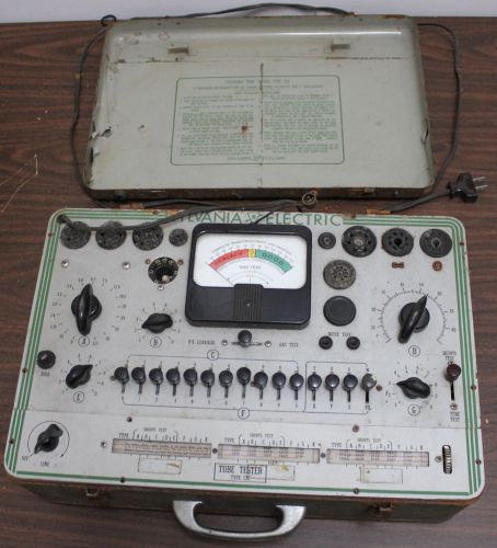 Vintage Sylvania 220 Tube Tester