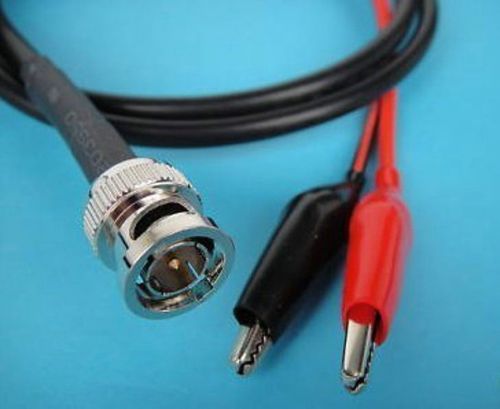 5pcs coaxial cable bnc male to crocodile clip test lead,blc for sale