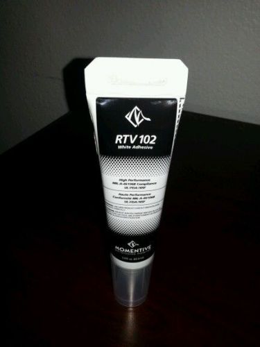 Momentive rtv 102 white silicone sealant 2.8oz tube for sale