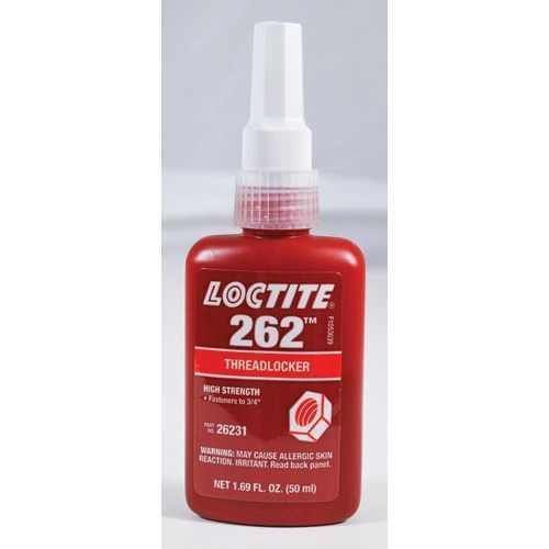 LOCTITE 262 THREADLOCKER HIGH STRENGTH P/N 26231 NEW 1.69 FL OZ (50 ML)