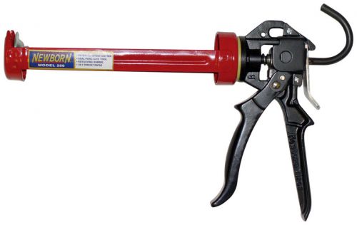 Newborn 255 1/4GL 1/4 Gallon Super Smooth Rod Caulk Gun