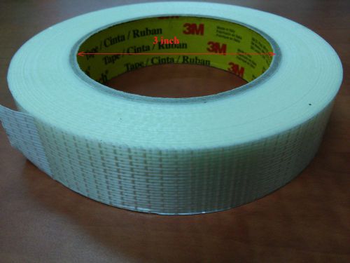 3M Scotch Bi-Directional Filament Tape 8959  0.98 in x 54.68 yd 2 pcs