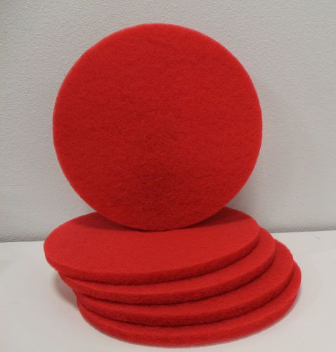 LOT OF (5) NIB 20&#034; RED LIGHT BUFF PAD SPAY BUFF PREMIERE PADS + FREE SHIPPING!!!