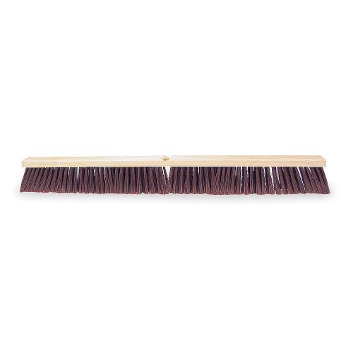 Push broom, maroon synthetic, garage 36&#034; for sale