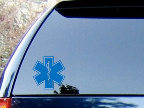 Star of Life EMS Vinyl Decal Sticker HIGH QUALITY