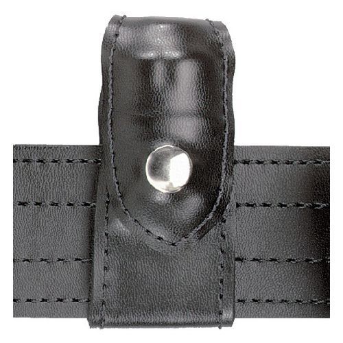 Safariland 371-2-6 Black Plain Chrome Split-Six Single Speedloader Pouch 1.75&#034;