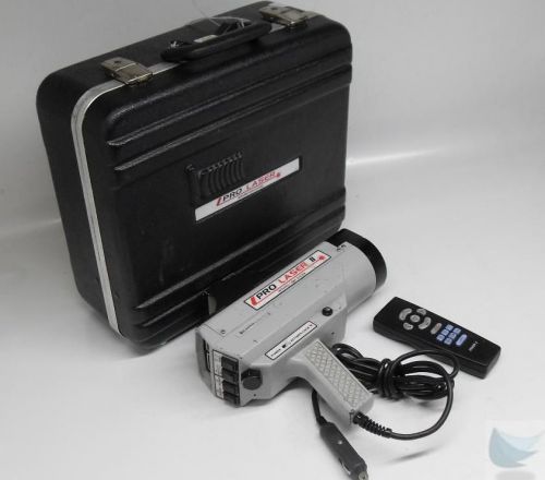 Kustom Signals Pro Laser II Infrared Lidar System Radar Speed Gun w/Case WORKING