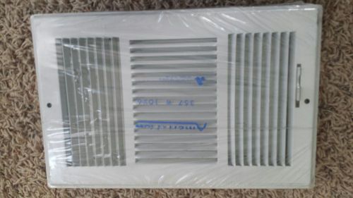 Lot of 4 AMERIFLOW 3-Way Register 10&#034; x 6&#034; Ceiling wall