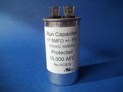 RUN CAPACITOR 17.5MFD 370VAC 50/60Hz ROUND