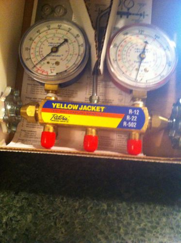 yellow jacket  manifold guages 41212