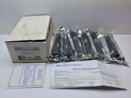 (6) NEW! RITCHIE ENGINEERING YELLOW JACKET INJECTORS 69613 YJI-3 YJI3 IND SEALED