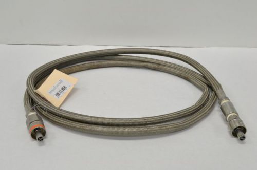 NA 6FT STEEL HOSE WITH COUPLINGS KEY 2 SWAGELOK 3/8 NPT B214004