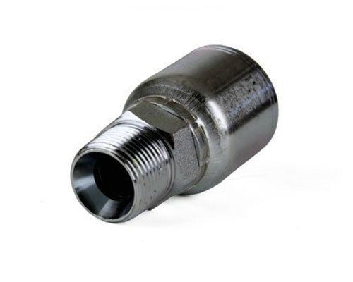 1/2&#034; Hose x 3/8&#034; NPTF Male Pipe Rigid Hydraulic Hose Fitting MP-08-06