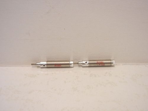 LOT OF 2 BIMBA MRS-021-D USED PNEUMATIC CYLINDERS MRS021D