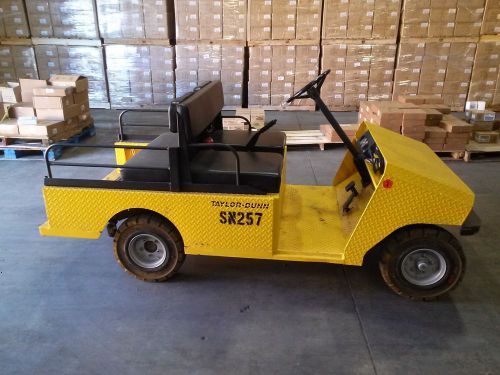 TAYLOR DUNN R3-80-36, 36 VOLT EQUIPMENT CART