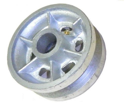 Industrial Grade Cast-Iron, V-Grove 5&#034; x 2&#034; Wheel Plain Bore