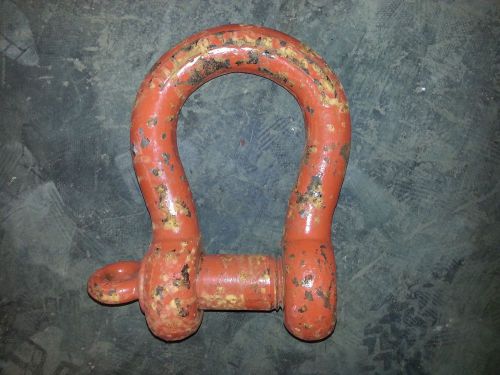 30 ton shackle / clevis, rigging, 1 3/4&#034; screw pin, made in the usa for sale