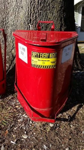 Metal Rag Bins