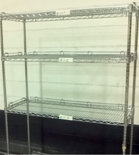 Wire Shelving - Commercial Shelving - Four Shelves