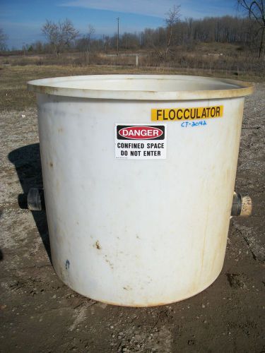 375 Gallon 1/8&#034; Poly Floculator Round Tank (CT2042)