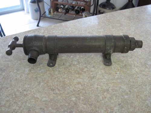 Vintage Whale 2&#034; Non-Choke Pump~Munster Simms &amp; Co~Ireland~Brass