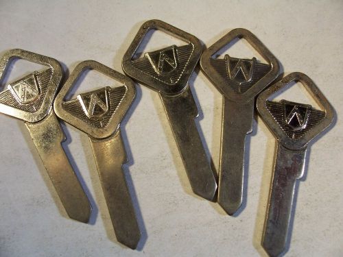 5  OLD  VINTAGE FORD  ILCO  1952 - 1958  KEY BLANK  UNCUT   LOCKSMITH