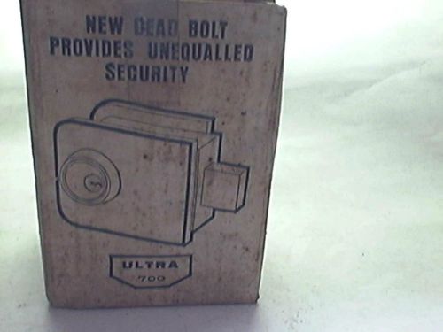 Locksmith ultra 700 deadbolt, heavy duty for sale