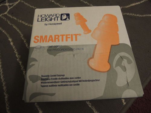 Howard Leight SMF-30W-P Ear Plugs - 25dB - Corded - 100 Pair Box