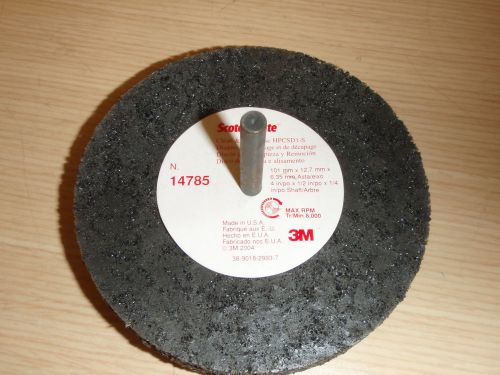 Five Scotch-Brite Clean &amp; Strip Disc HPCSD1-S N. 14785 !50B!