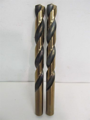 Viking Drill 05860 1/2&#034; HSS Ultra Bor Super Premium Jobber Length Drill Bit 2 ea