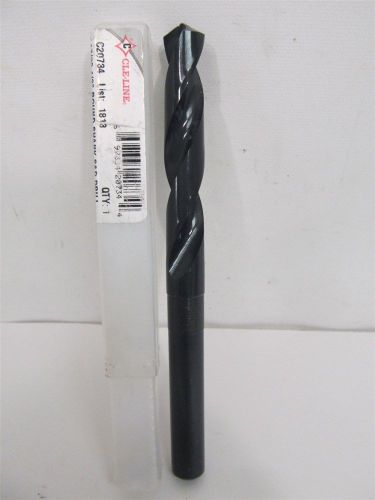 Cle-Line C20734, 17/32&#034;, HSS, S&amp;D Reduced Shank Drill Bit