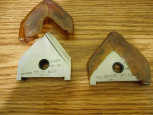 1 PAIR OF MUSKEGON 2.650 SPADE DRILLS