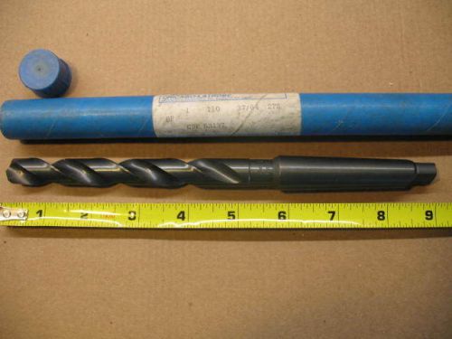 New spiral drill chicagolatrobe 37/64 2mt taper shank drill hss morse high speed for sale