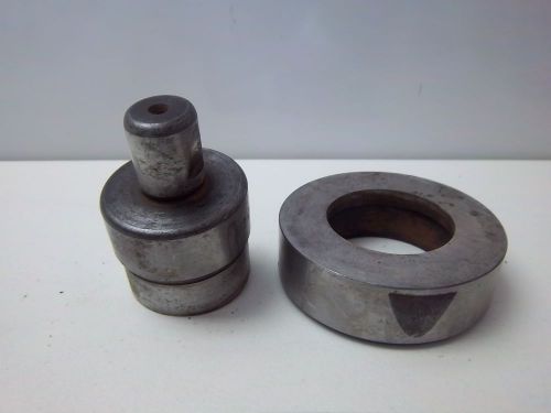 USED WHITNEY METAL 2-1/8&#034; PUNCH DIE SET