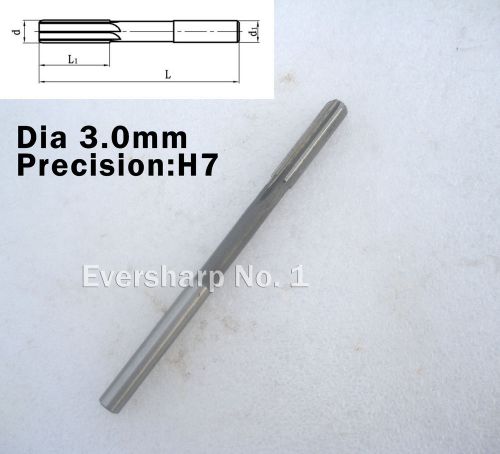 Lot 1pcs HSS Straight Shank Machine Reamers Dia 3.0mm Precision H7