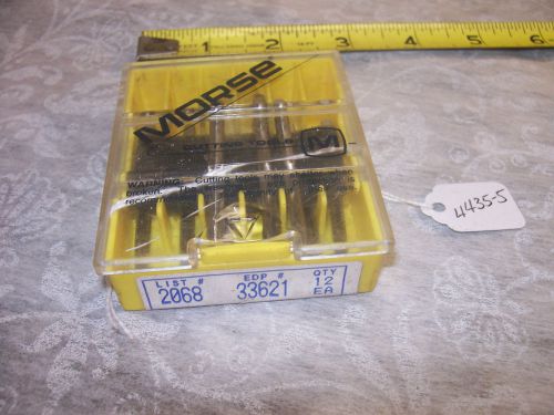 Taps, (9) Morse #8-32 GH-3, 4 Flute, Taper, High Speed Taps, USA