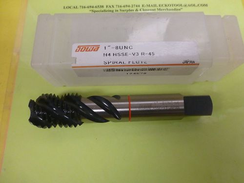 SPIRAL FLUTE TAP 1-8 HIGH SPEED VANADIUM SOWA ORANGE RING STAINLESS NEW $48.50